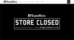 Desktop Screenshot of liquidmilitia.com